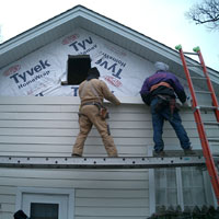 siding installation